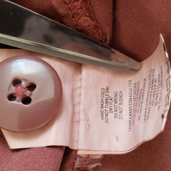 NWT Thread & Supply Tie Front Top Size M - Picture 9 of 12